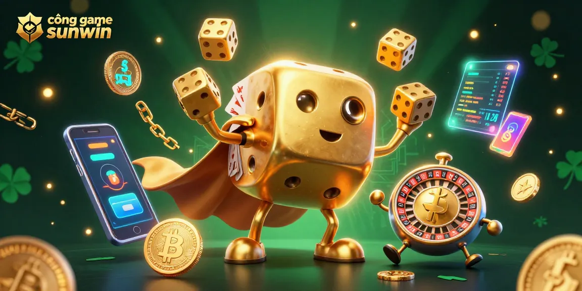 Play at cổng game sunwin with exciting 3D characters and vibrant casino elements!
