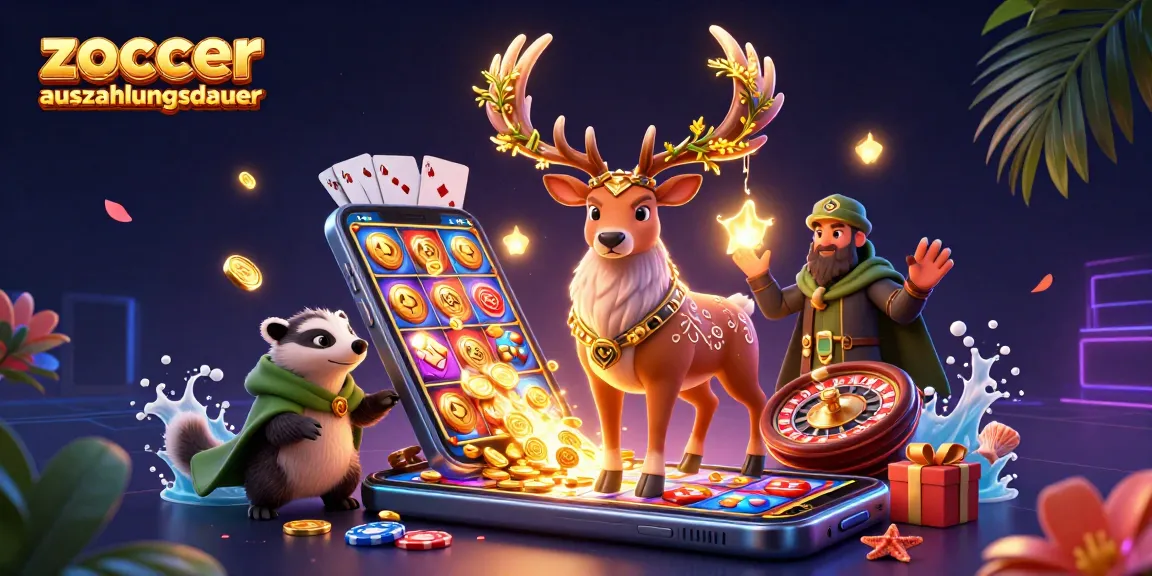 Experience rapid payouts with Zoccer casino auszahlungsdauer featuring dynamic gaming elements and vibrant characters.